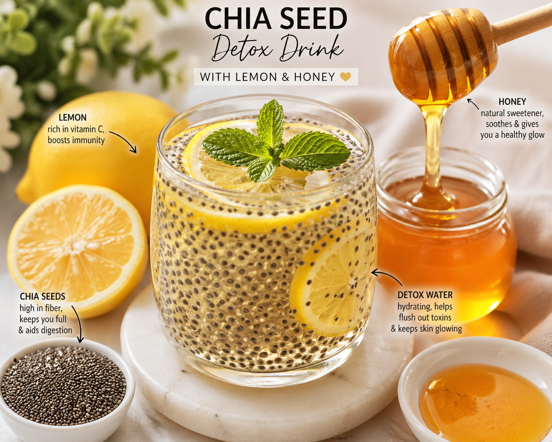My Go-To Beauty Detox Chia Drink Recipe