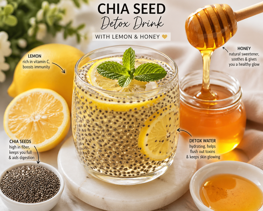 My Go-To Beauty Detox Chia Drink Recipe
