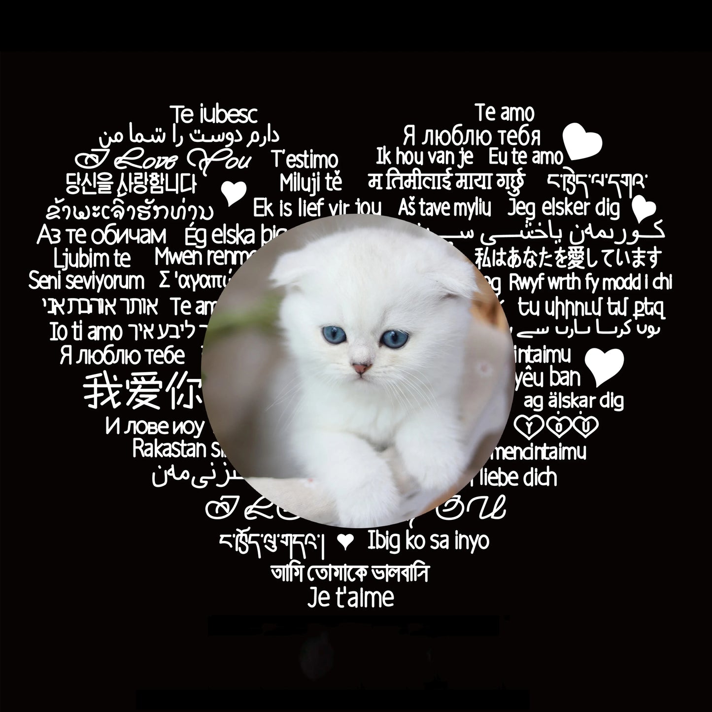 925 Silver 100 Languages I Love You Heart Projection Bracelet Custom Photo Jewelry Personalisierte Geschenke Valentines Day Gift