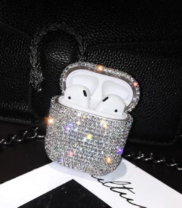 Luxury Rhinestone 3D Diamond Airpods case