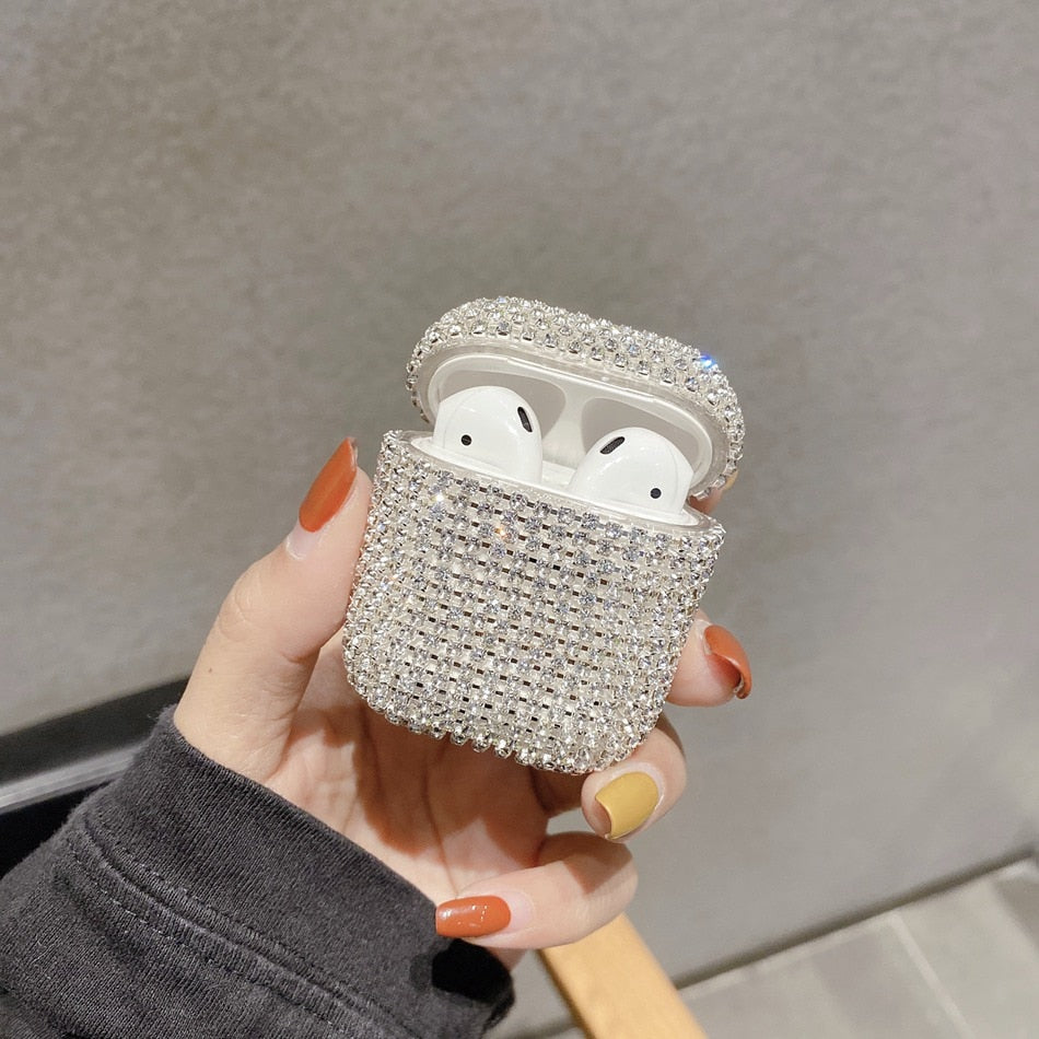 Luxury Rhinestone 3D Diamond Airpods case